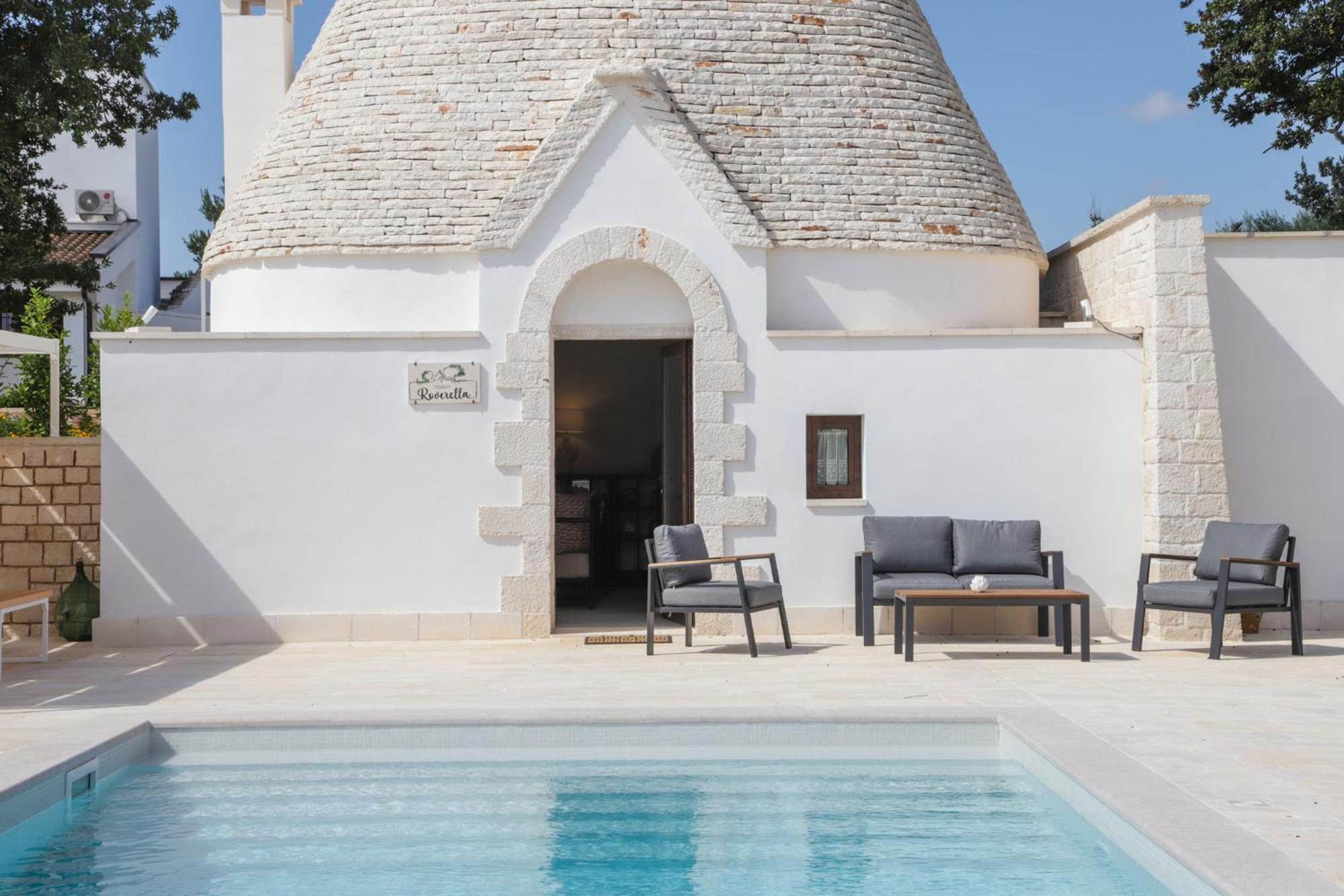 Td Trullo Roverella Charming Trullo With Pool Castellana Grotte Exteriér fotografie